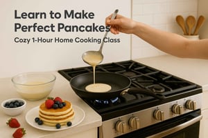 Malaga: Pancake-Making Class with Tasting