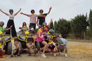 Malaga: Sierra de Mijas Quadtour met gids