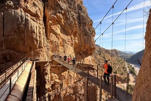 Málaga: Visita guiada al Caminito del Rey con entrada