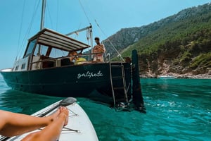 4 timers privat båttur langs nordkysten av Mallorca