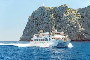 Alcudia: Boat Trip to Cap de Formentor and Formentor