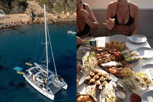 Maiorca: Tour in barca in catamarano con tapas