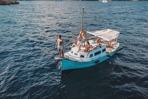 Mallorca: Llaüt Excursión por Palma con comida y bebida