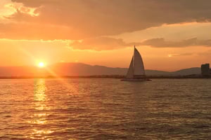 Palma de Mallorca: Sunset Sailing Catamaran Trip with Drink
