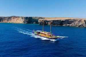 All inclusive-kryssning med gulet till Gozo och Blå lagunen (CMO)