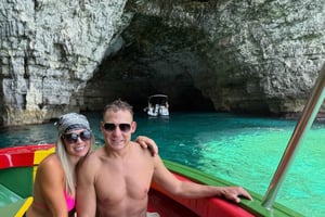 Голубой лагуна Мальты: Кристальная лагуна и пещеры на частном скоростном катере