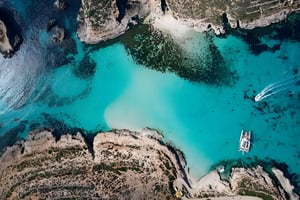 Crociera serale in catamarano alla Laguna Blu