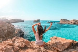 Au départ de Sliema : Croisière sur l'île de Comino et le lagon bleu