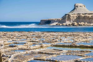 En hel dag på Gozo med besøg i Ggantija-templer, saltpander og Dwejra