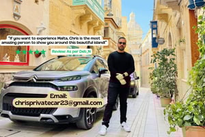 Malta: 3 byer, Marsaslokk, Den blå grotten, Hagar Qim-templene