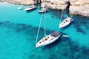 From Valletta: Full Day Private Charter on a Sailing Yacht