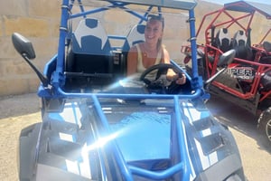 From Malta: Full-Day Gozo Buggy Tour with Lunch & Boat Ride