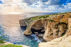 Malta: Templi preistorici, patrimonio calcareo e Grotta Azzurra