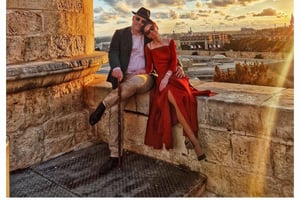 Malta: Vogue Moments in the streets of Malta (private shoot)