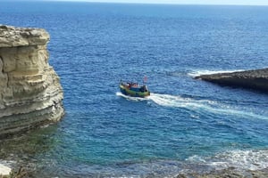 Marsaxlokk e Delimara Coast Passeio de barco : incl. São Pedro