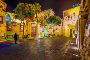 Mdina: Valletta Waterfront Area, Mdina og Rabat Night Tour