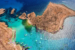 Sliema: Gozo/Comino Passeio de Gulet na Lagoa Azul com almoço e bebidas