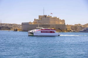 Sliema: Transfer de ida e volta de Ferry para/de Valletta
