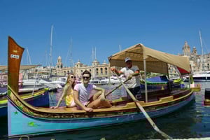Valletta: Geführte Tour durch 3 Städte & Bootstour im Grand Harbour