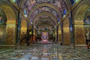 Valletta: Guided Walking Tour with Optional Cathedral Tour