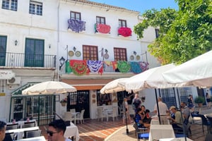 z Estepony, Mijas, Marbelli: prywatna wycieczka po Marbelli z transportem, tapas i napojami
