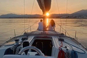 Sunset Sailing in Private Sailboat Puerto Banus Marbella