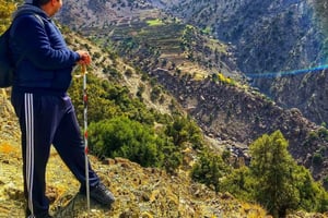 Trekking di 2 giorni, villaggi berberi e soggiorno nella Valle di Azzaden