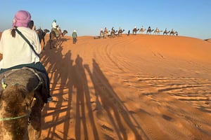 Tour di 4 giorni nel deserto del Sahara da Marrakech alle dune di Merzouga