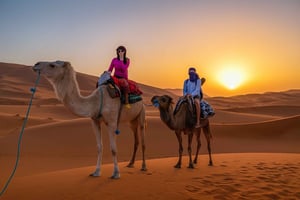 Fra Fez til Marrakech: Privat 4-dages tur via Merzouga og luksuslejr.