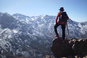 Fra Marrakech: Aourirt N'ouassif Summit Day Hike & Trek