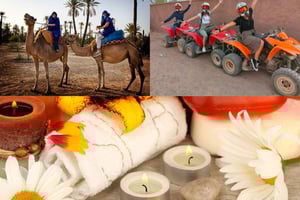 Fra Marrakech: Kameltur, quadbike og spa-hel dagsudflugt