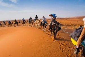 De Marraquexe: safari de 3 dias no deserto de Merzouga com comida
