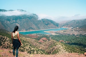 Z Marrakeszu: jednodniowa wycieczka do Ouirgane z tradycyjnym lunchem