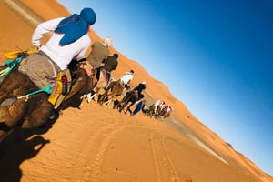 Från Marrakech: Privat tur 2-dagars till magiska öknen Merzouga