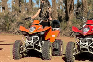 From Marrakech Tours: 2 Hours Desert Quad Bike Adventure