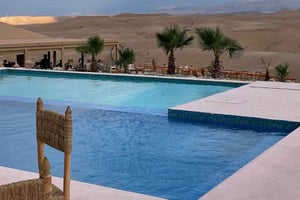 Från Marrakesh: Agafay Desert Quad, kameler, middag och show