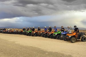 Demi-journée de quad dans le désert d'Agafay