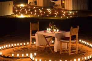 Magical Dinner In Agafay Desert Under the Stars & Camel rid