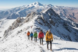 Marrakech: trekking di 2 giorni al monte Toubkal con soggiorno in rifugio