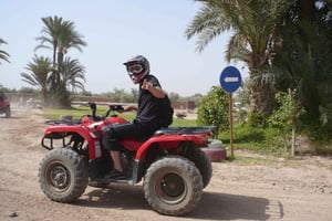 マラケシュ: 3 時間のクワッドバイク アドベンチャー