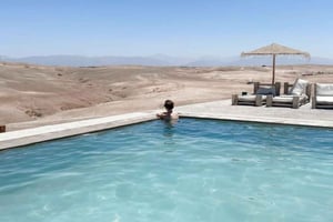 Marrakech: Agafay-ørkenen: Pool og tur med frokost