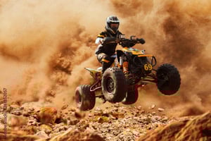 Marrakech: Agafayn aavikon quad- ja kameliratsastus illallisella ja show'lla