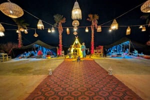 Marrakech: Cena en el Desierto de Agafay con espectáculo