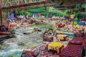 マラケシュ：アトラス山脈、ウリカ渓谷、滝とガイド