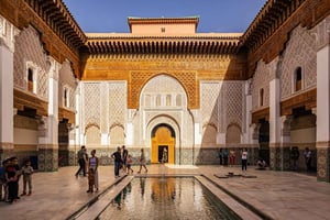 Marrakech : Visite à pied de Ben Youssef, des jardins secrets et des souks
