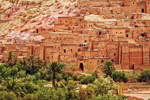 Marrakech: UNESCO Kasbahs og Telouet Green Valley dagsudflugt