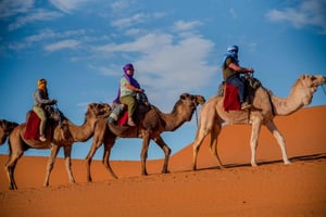 Tour del deserto di Marrakech: 3 giorni con cammello, quad e falò