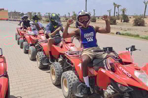 Marrakech: Geführte Quad- und Kamelritt Tour mit Tee