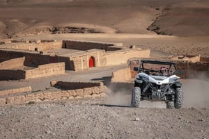 Marrakech: Halvdagsutflykt med Agafay Rock Desert Buggy Tour