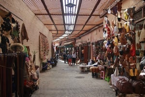 Marrakech Inviting shop around with your local guide